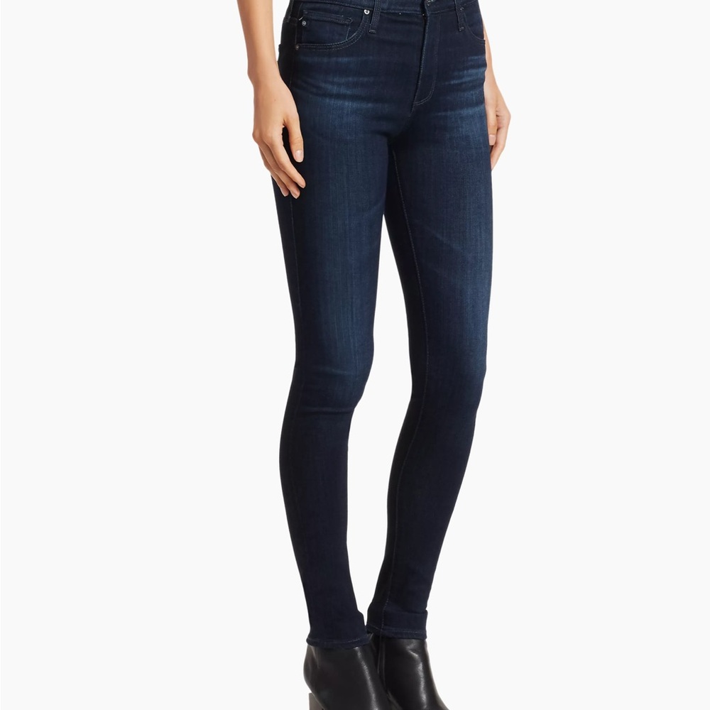 AG The Farrah High-Rise Skinny. Color Brooks. Excellent Condition. 26R